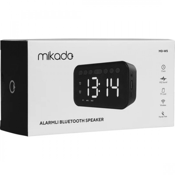Radio Mikado MD-W5 Clock Black